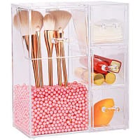 3 Layer Vanity organizer with pearl