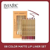 Imagic Lip Liner Pencil Set – 8 Colors