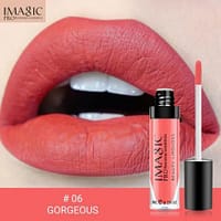 Imagic Beauty Lipgloss Waterproof Matte Liquid Lipstick – 06 Gorgeous