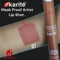 Karité Mask Proof Artist Lip Shot Lipstick - Shade 07