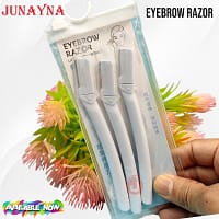 LMLTOP 3pcs Eyebrow Razor - A0851 Blue