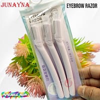 LMLTOP 3pcs Eyebrow Razor - A0851 Purple