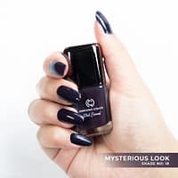 Nirvana Color Nail Enamel - Shade No 18 - Mysterious Look
