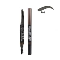 Technic Duo Colour Eyebrow Pencil & Spoolie - Dark