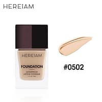 Hereiam Waterproof Lasting Coverage Foundation - #0502 Latte