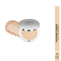 Maliao Whitening Powder 2-in-1 Compact Powder - 02 Soft Beige