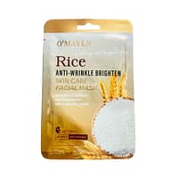 O’Mayln Rice Anti-Wrinkle Brighten Skin Care Facial Mask