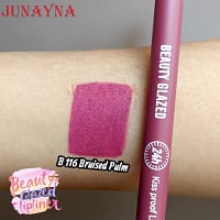 Beauty Glazed Lip Liner Waterproof & Long Lasting – B116 Bruised Plum