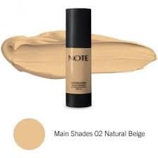 Note Mattifying Extreme Ware Foundation Shade #02 Natural Beige