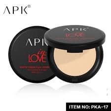 APK in Love Matte Finish Full Cover Compact Powder - Shade 04 Natural Nude