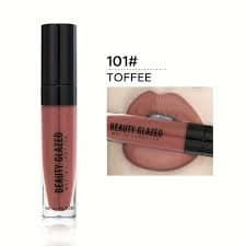Beauty Glazed Liquid Matte Lipstick - 101 Toffee