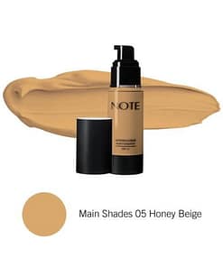 Note Mattifying Extreme Ware Foundation Shade #05 Honey Beige