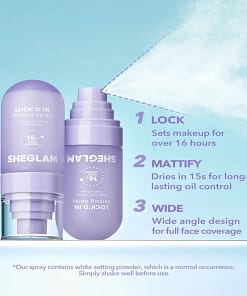 Alternative view of SheGlam Lock'd in Setting Spray - 55ML