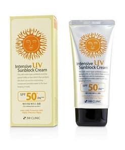 3W Clinic Intensive UV Sunblock Cream SPF50 PA+++ - 70ml