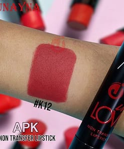 APK Non Transfer Lipstick - #K12 Bright Red