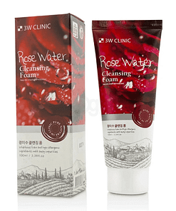 3W Clinic Cleansing Foam - Rose water - 100ml