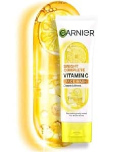 Garnier Bright Complete Vitamin C Face Wash 100ml