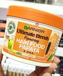 Alternative view of Garnier Ultimate Blends Hair Food Papaya 3-in-1 Damaged Hair Mask Treatment – 390ml