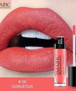 Imagic Beauty Lipgloss Waterproof Matte Liquid Lipstick – 06 Gorgeous