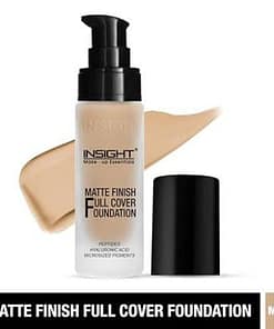 Insight Cosmetics Matte Finish Full Cover Foundation - 30ml - MN18