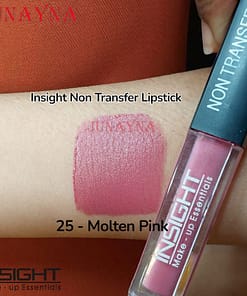 Alternative view of Insight Non Transfer Lip Color Lipstick - Shade 25 Molten Pink [Exp -03/26]