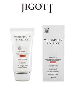 Jigott Whitening UV Sun Block Cream SPF 50+++ 70ml [Exp-02/2026]