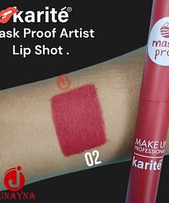 Karité Mask Proof Artist Lip Shot Lipstick - Shade 02