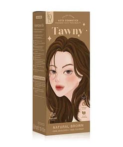 Kota Cosmetics Hair Color Cream Tawny - Natural Brown