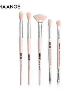 Maange Eye Brush Set 5 pcs – Pink