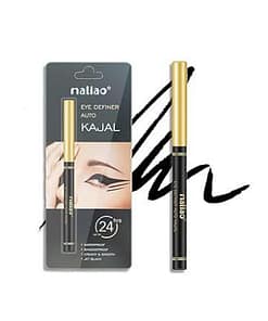 Maliao Eye Definer Auto Kajal - 24HR Waterproof Jet Black