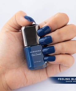 Nirvana Color Nail Enamel - Shade No 35 - Feeling Blue