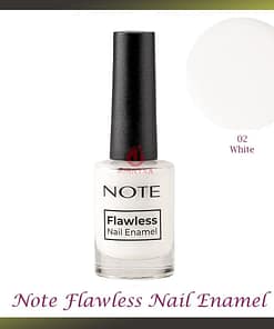 Note Flawless Nail Enamel - Shade 02 White