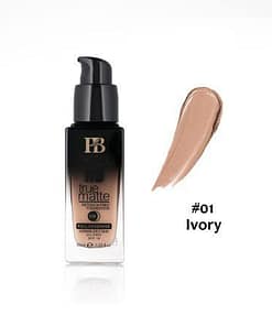 Pastel Beauty HD Full Coverage Foundation - 01 #Ivory
