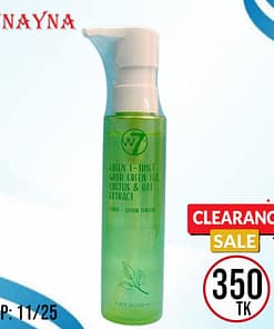 W7 Green T-Time with Green Tea Cactus & Oat Extract Toner – 120 ml