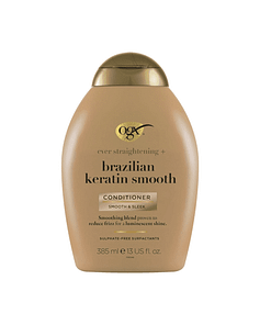 OGX Conditioner - 385ML - Ever Straightening + Barzilian Keratin Smooth