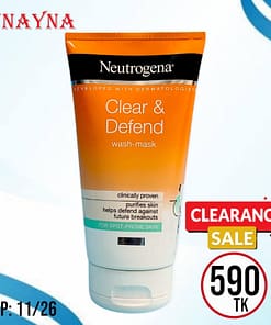 Neutrogena Clear & Defend Wash Mask - 150ml