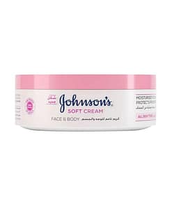 Alternative view of Johnson's Soft Cream Face &Body All Skin Types 200ml