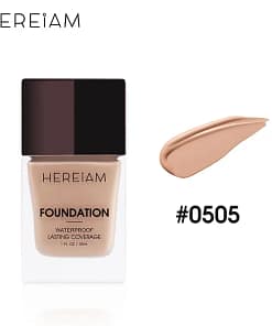 Hereiam Waterproof Lasting Coverage Foundation – #0505 Caramel