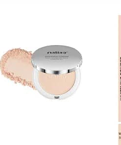 Maliao Whitening Powder 2-in-1 Compact Powder - 01 White Ivory