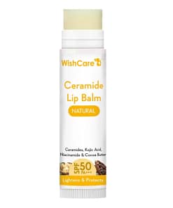 WishCare Ceramide Lip Balm with SPF 50 PA+++ (Untinted)