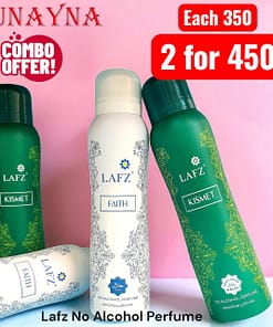 Lafz  No Alcohol Body Spray – 160ml {Combo Offer }