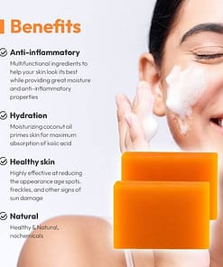 Alternative view of Kojie San Skin Lightening 3 in 1 Soap Pack ( 3x 65g)