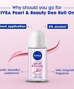 Alternative view of NIVEA Pearl and Beauty Deodorant Roll On – 50ml