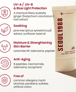 Alternative view of K-SECRET-SEOUL 1988 Sun:Pine Tree + Ceramide 50ml