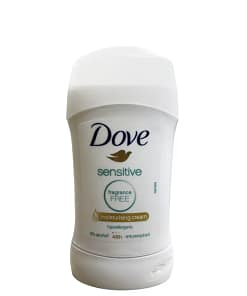 Dove Sensitive Moisturising Cream Antiperspirant - 40g