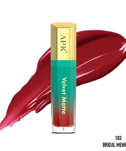 APK Melody Of Love Velvet Matte Liquid Lipstick - 103 Bridal Mehroon
