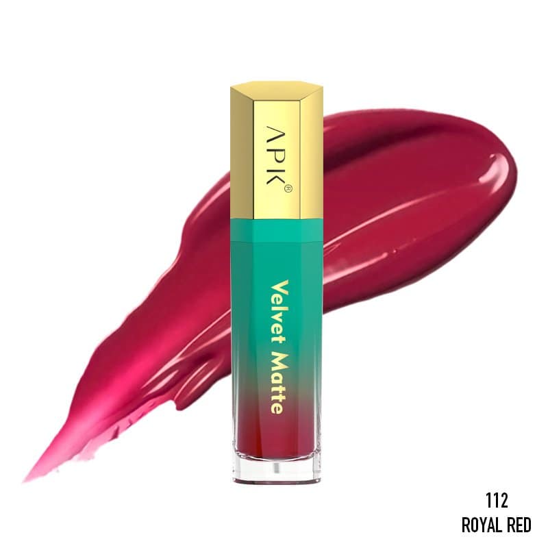 APK Melody Of Love Velvet Matte Liquid Lipstick – 112 Royal Red
